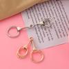 Wedding Women Jewelry Round Fashion Metal Scarf Buckle Scarf Clip Kerchief Buckle Shawl Ring