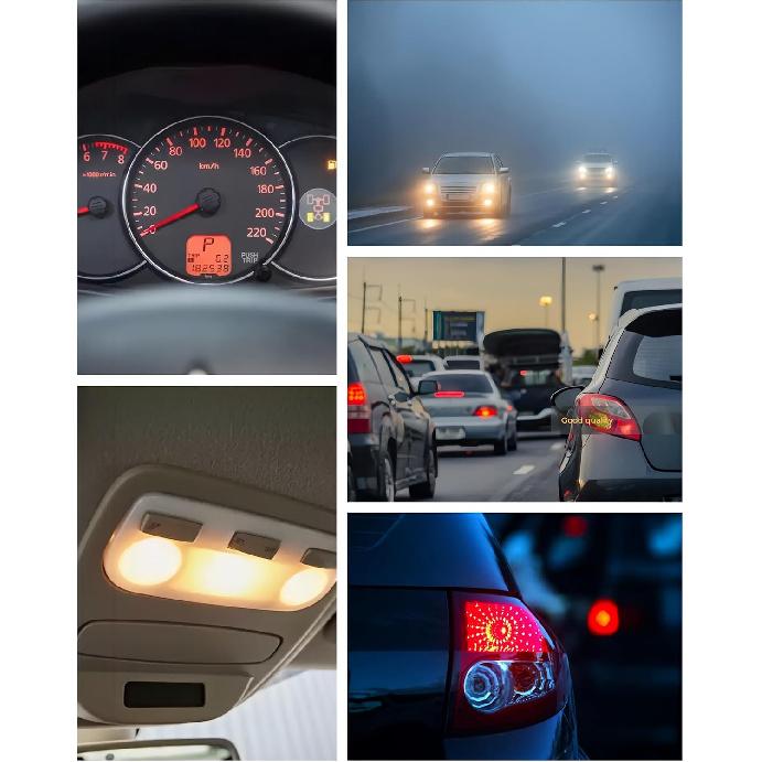 20 Pack 3157 3457 4157 Bulb Brake/Tail/Turn Signal Light/DRL(Daytime Running Lights) 3157Ll 12V P27/7W 3047 3057 4057 4114 Trailer Bulbs Fit For F150