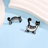 Fashion Cats Brooch Fun Animal Pin Unique Brooch Animal Shape Bagde Suitable for Everyday Wear or Special Occasions