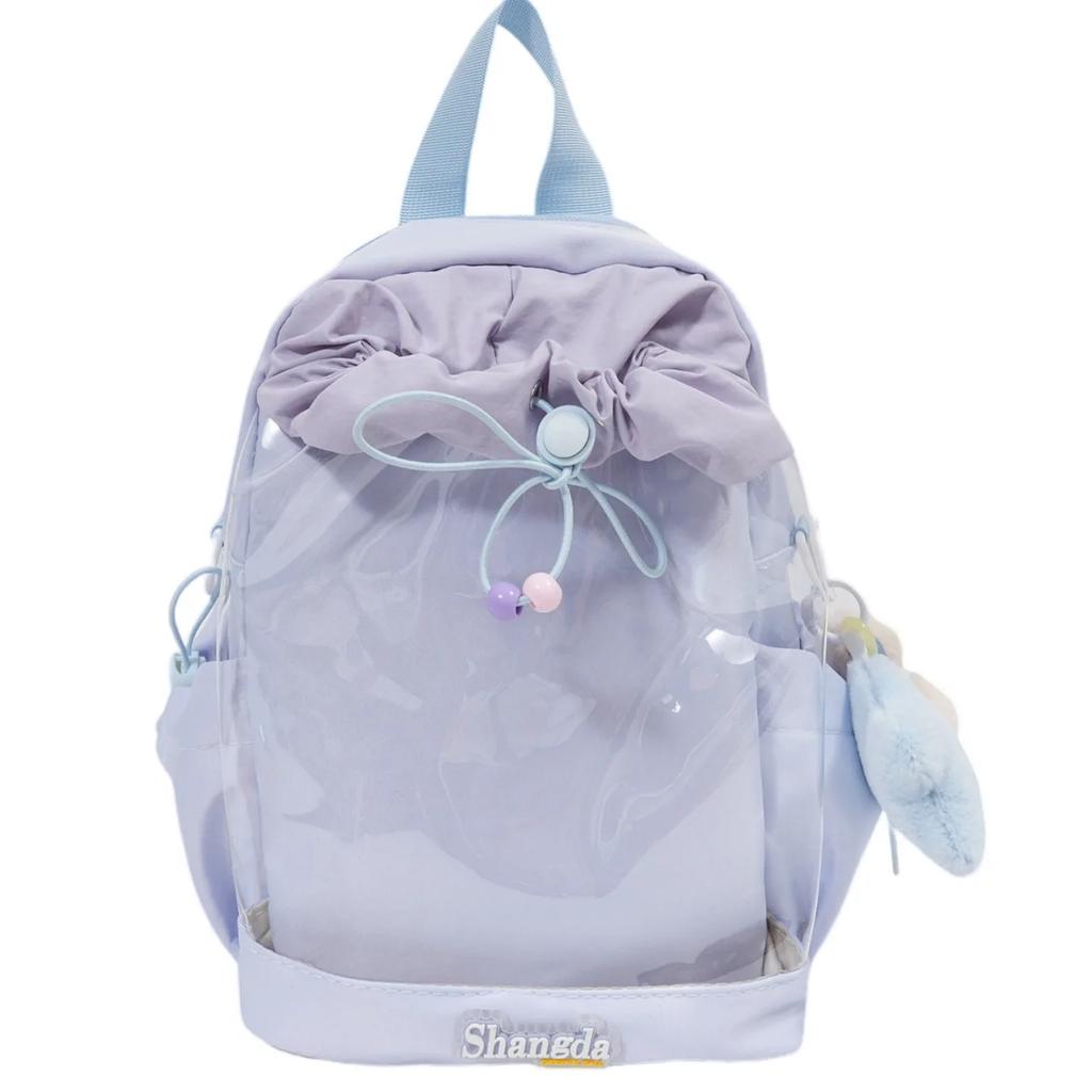 Drawstring Bucket Ita Mochila Korean New Mochilas Fashion Casual Backpack Commuter School Bag Trendy All-match Bags for Women