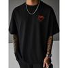 Men's Summer Casual T-Shirt with "Coffee Club" Print , Short Sleeve, Round Neck, Regular Fit, Everyday Tee | Comfortable