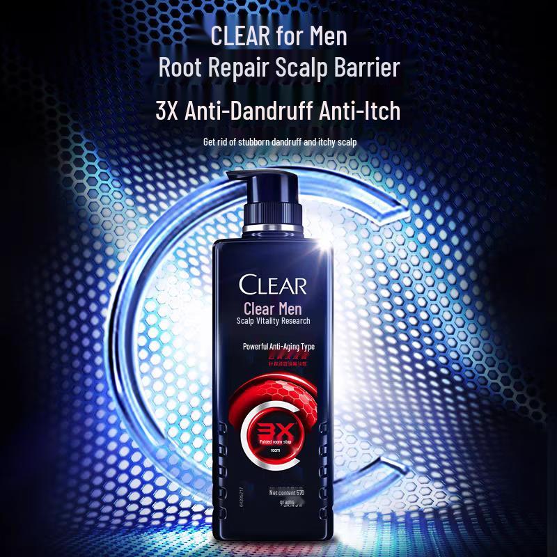 Clear Men Scalp Revitalizing Deep Clean Anti-Dandruff Shampoo