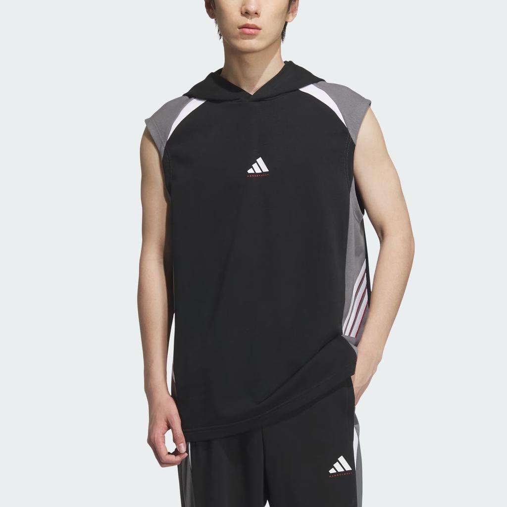 Adidas Basketball Fashion Sleeveless Hoodie Men Tops KC2746