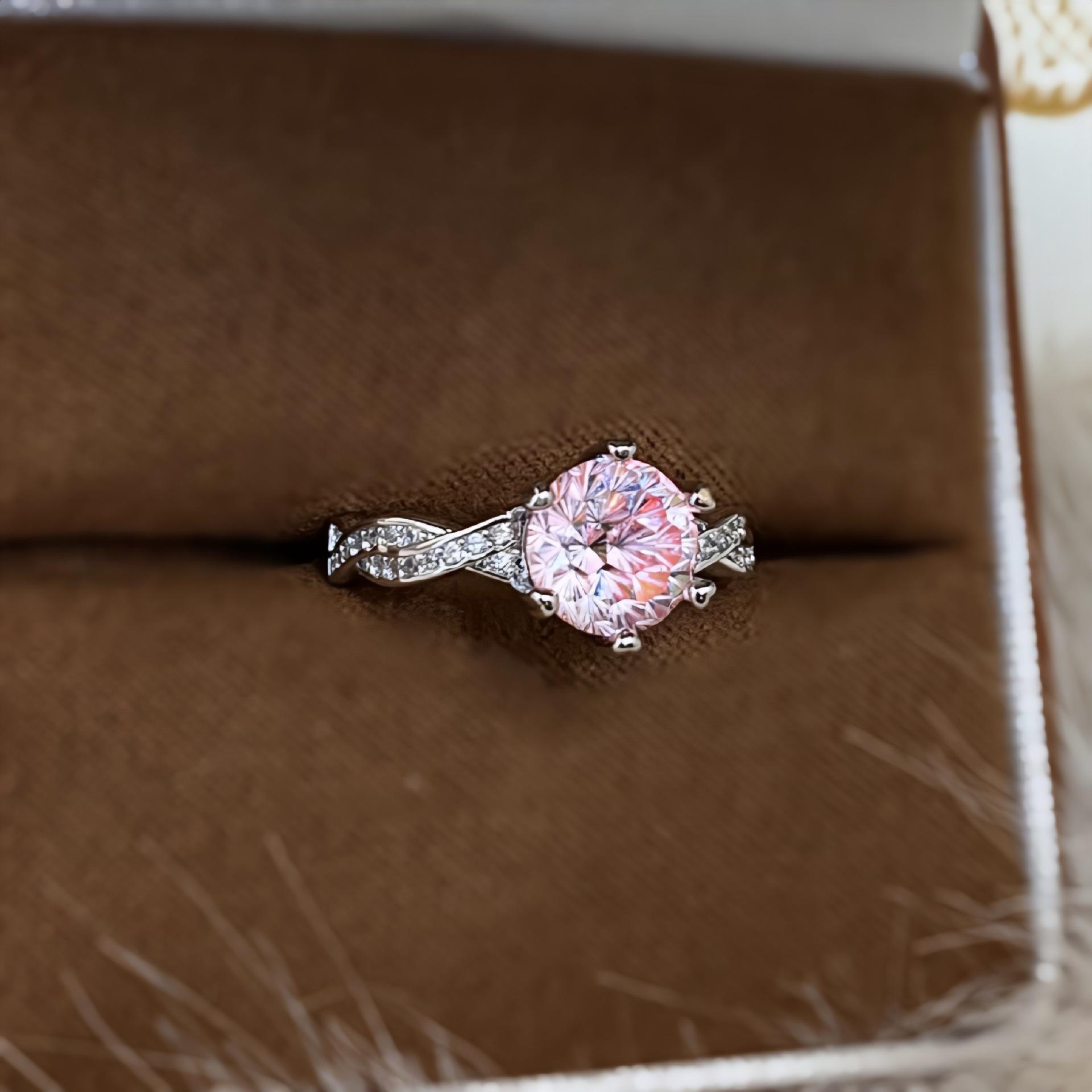 

Роскошное женское кольцо Paraiba Fireworks Cut со сверкающими высокоуглеродистыми бриллиантами и яркими драгоценными камнями Adjustable