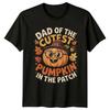 Dad Of The Cutest Pumpkin Unisexs TShirt Fatherhood Halloween Gift For Him