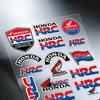 FOR HONDA HRC H WING Motorcycle Reflective Stickers Waterproof Decals for Helmet Scooter Fuel Tank Toolbox Racing XL0