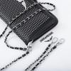 2025 Nová dámská crossbody kabelka-clutch s kamínky a křídlem
