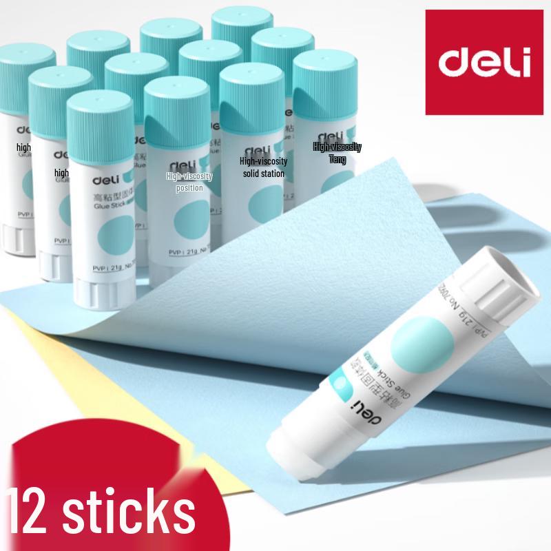 Deli High-Viscosity Washable Solid Glue Sticks