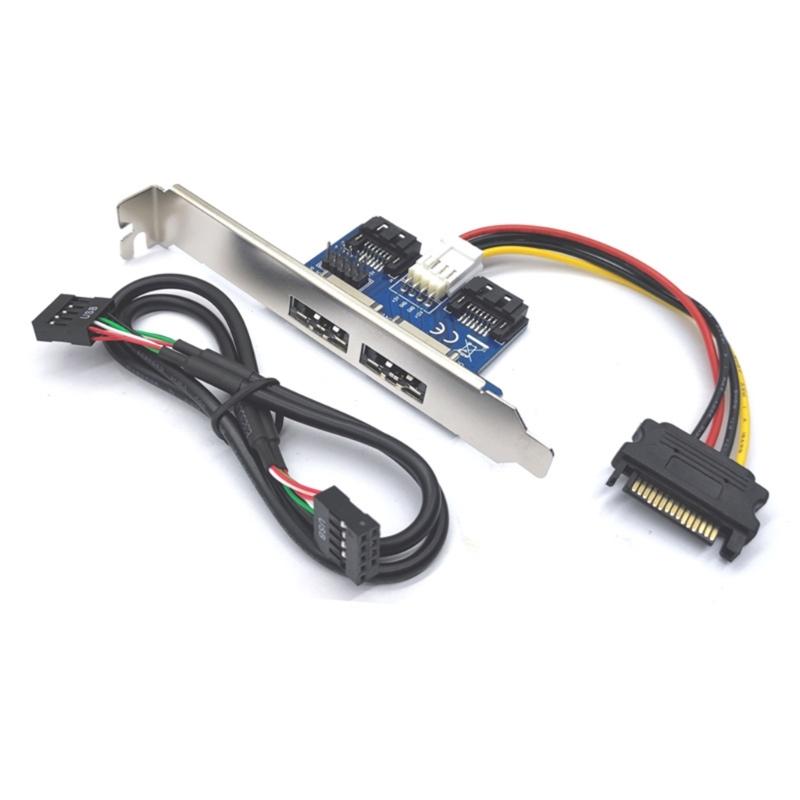 

Fast Speed SATAs to eSATA Conversion Card with Power Over eSATA Capability for Hard Drive 1