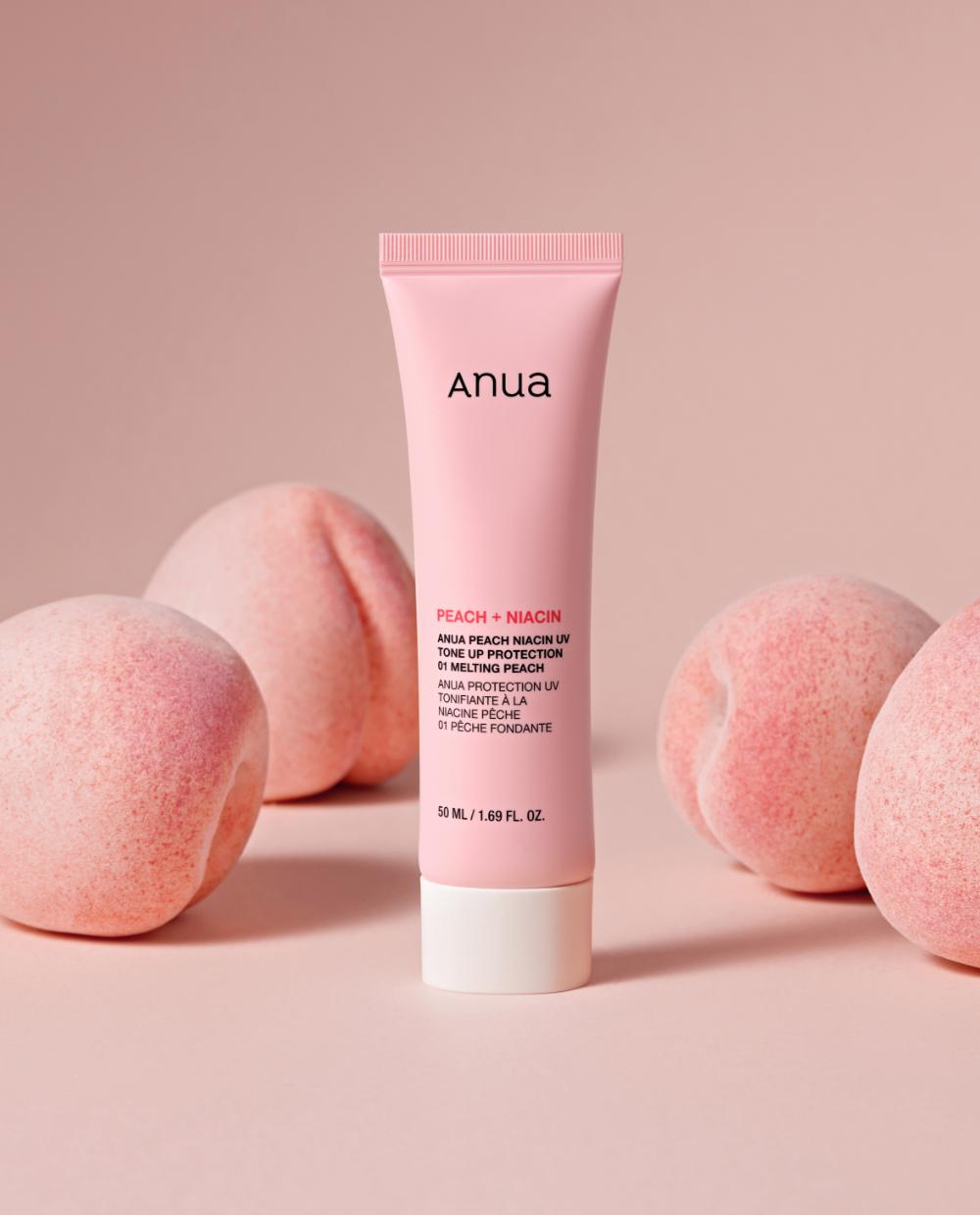 

Anua Peach Niacin UV Tone-Up Protection 01 Melting Peach SPF50+ PA++++ 50ml