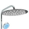 Double Head Shower Set with Handheld Shower Head Stainless Steel