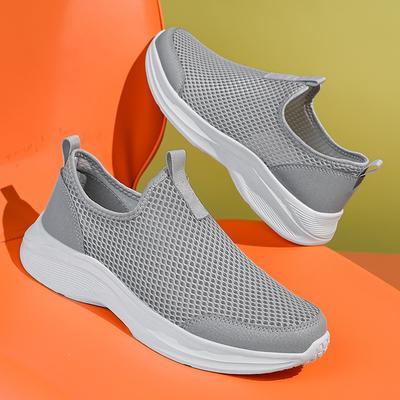 Large Size Summer Light Sports Shoes Men's Fashion Running Shoes Mesh Shoes Mesh Breathable Casual Shoes Men's Shoes
