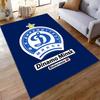 Dinamo Minsk Team Emblem Carpet Suitable As a Non-slip Mat for the Living Room or Bedroom Sofa