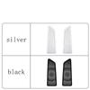For Volvo XC60 2018-2026 Car Trunk Air Outlet Dustproof Cover 2pcs Metal Protective Cover Trim Sticker Auto Interior Accessories