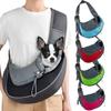 Zaino da trasporto per animali domestici, gatti e cani, borsa da viaggio, borsa a tracolla, borsa a tracolla in rete, borsa a tracolla per animali domestici