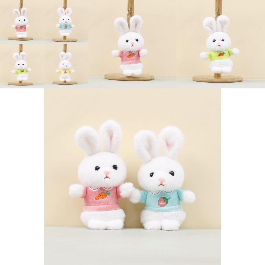 Plush Bunny Keychain With Carrot Design For Kids And Teen Gifts