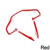 3pcs Carbon Fiber Style Car Steering Wheel Frame Cover Trim Stickers for Honda Civic 10th 2016 2017 2018 Interior Car Accesories