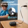 Carsun Wiederaufladbare Mini-Fahrradpumpe - Tragbares Digitalmanometer Schnelle Aufpumpung für Straßen- und Mountainbike-Reifen