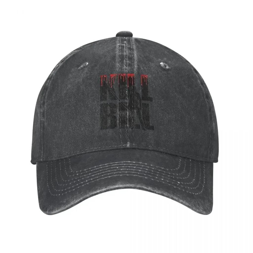 Kill Bill Japan Film Baseballkepsar Hattori Hanzo Sliten Denim Tvättad Keps Hatt Löpning Golf Justerbar Passform Snapbackkeps