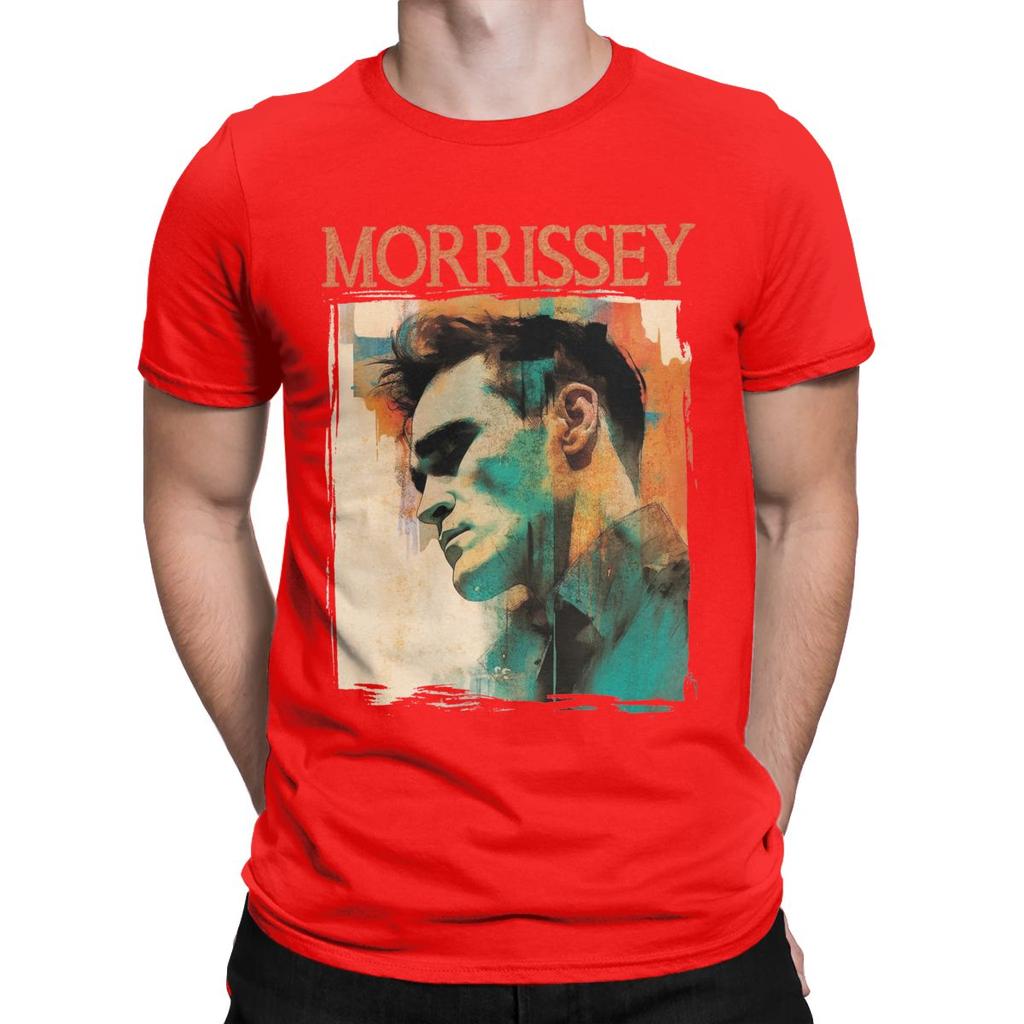 The Smiths T Shirt Men Pure Cotton Fun TShirts Crewneck Morrissey 80s 90s Tee Shirt Short Sleeve Clothes Printed