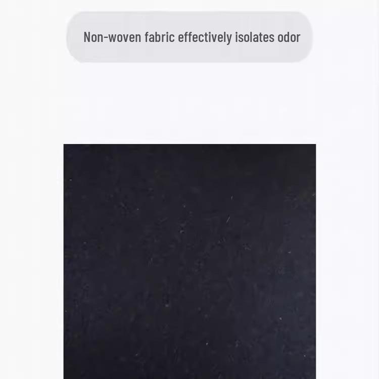 Mika Enclosed Cat Litter Box with Door Panel, Garbage Bag Drawers, and Accessories Upgrade