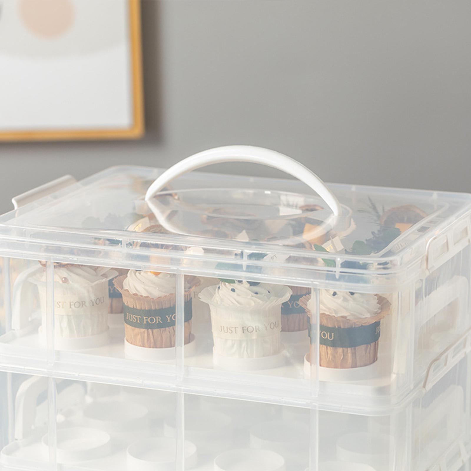 

Контейнеры для хранения кексов с крышкой, контейнер для десертов, переносной чехол для пирогов