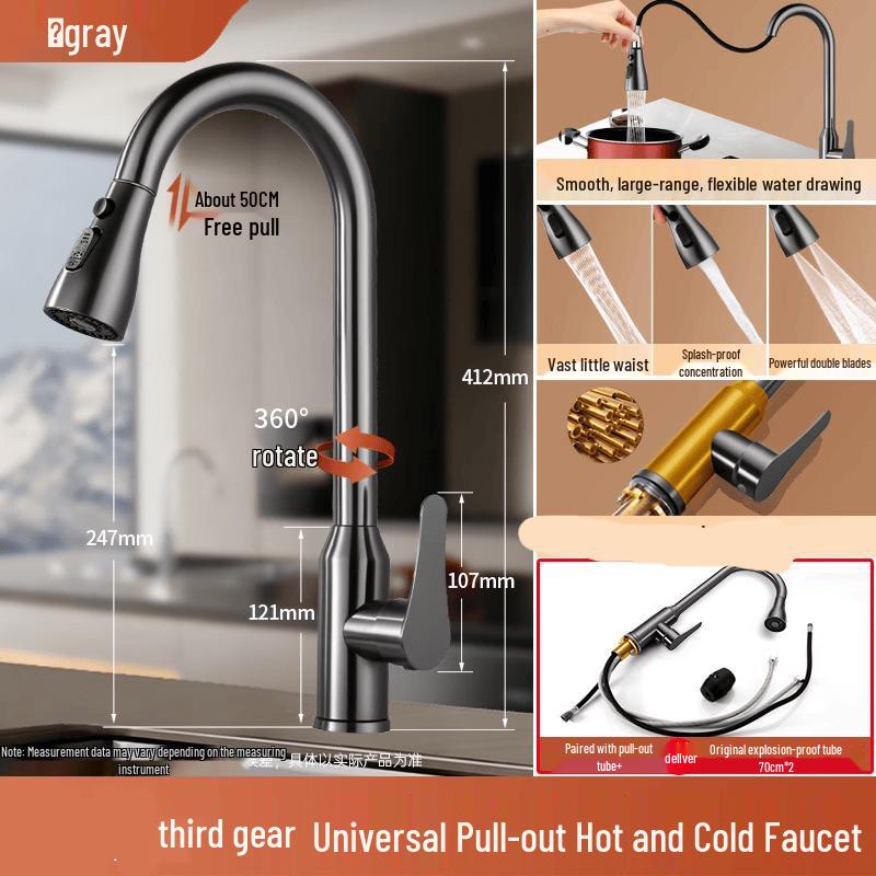 

TLXT Kitchen Pull-Out Faucet