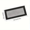 2Pcs/Set for Tesla Model 3/Y Backseat Air Vent Cover Accessories,Rear Under Seat Air Grille Condition Outlet Protector