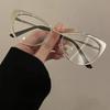1.67 1.74 -8 to +8 Retro Cat-Eye Myopia Glasses Fashionable Versatile Metal Frame Luxury Brand Women'S Grade Glasses Minus Diopter Eyeglasses