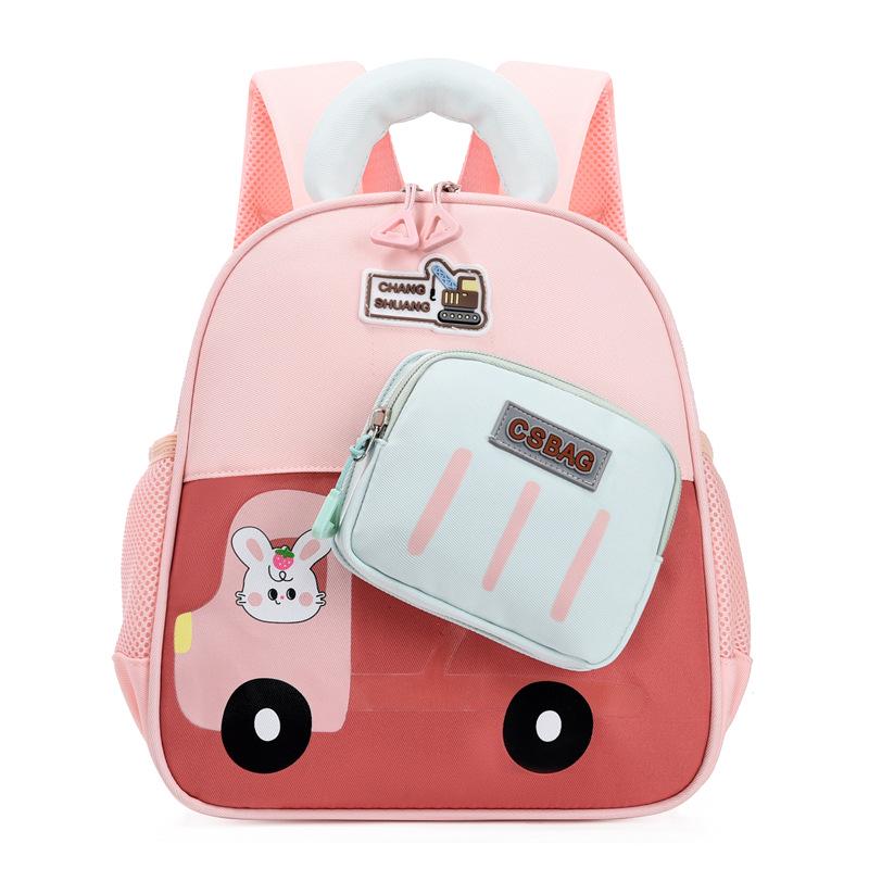 Rucksack für Kinder im koreanischen Cartoon-Stil, leicht, für Jungen und Mädchen - Modisch und rückenschonend für den Kindergarten