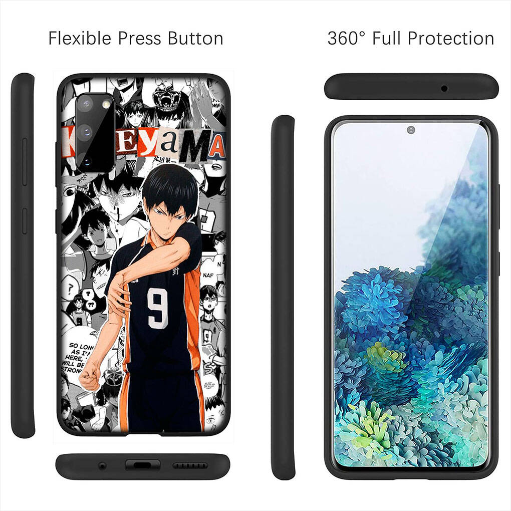for Motorola Moto Edge 70 60 50 G54 G86 Samsung Galaxy S25 iPhone 17 16 15 Xiaomi Redmi Note 14 13 Pro Max Phone Case Anime Haikyuu Hinata Shoyo Cover