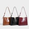 Fashion Commuter Simple Bucket Bag 2024 Winter New Elegant Versatile Mother-Daughter Bag Large Capacity Single Shoulder Underarm Bag
