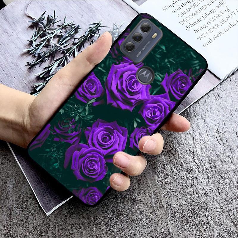 Case for Motorola Moto G Stylus 5G G Play G Power G 5G G Pure 2023 2024 E20 E22 E22i E32 E40 E13  Purple Aesthetic