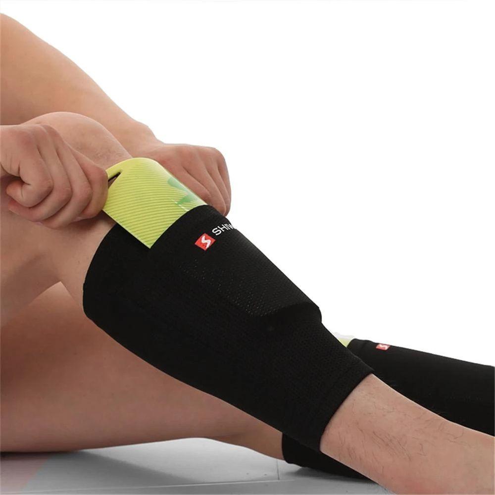 Soccer Gear Sports Safety Leg Sleeves Guards Socks Canilleras Support Sock Shin Guards Socks