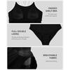 CHARMLEAKS Women's One Piece Swimsuits Athletic Double Straps Slimming Bathing Suit Sports Swimwear