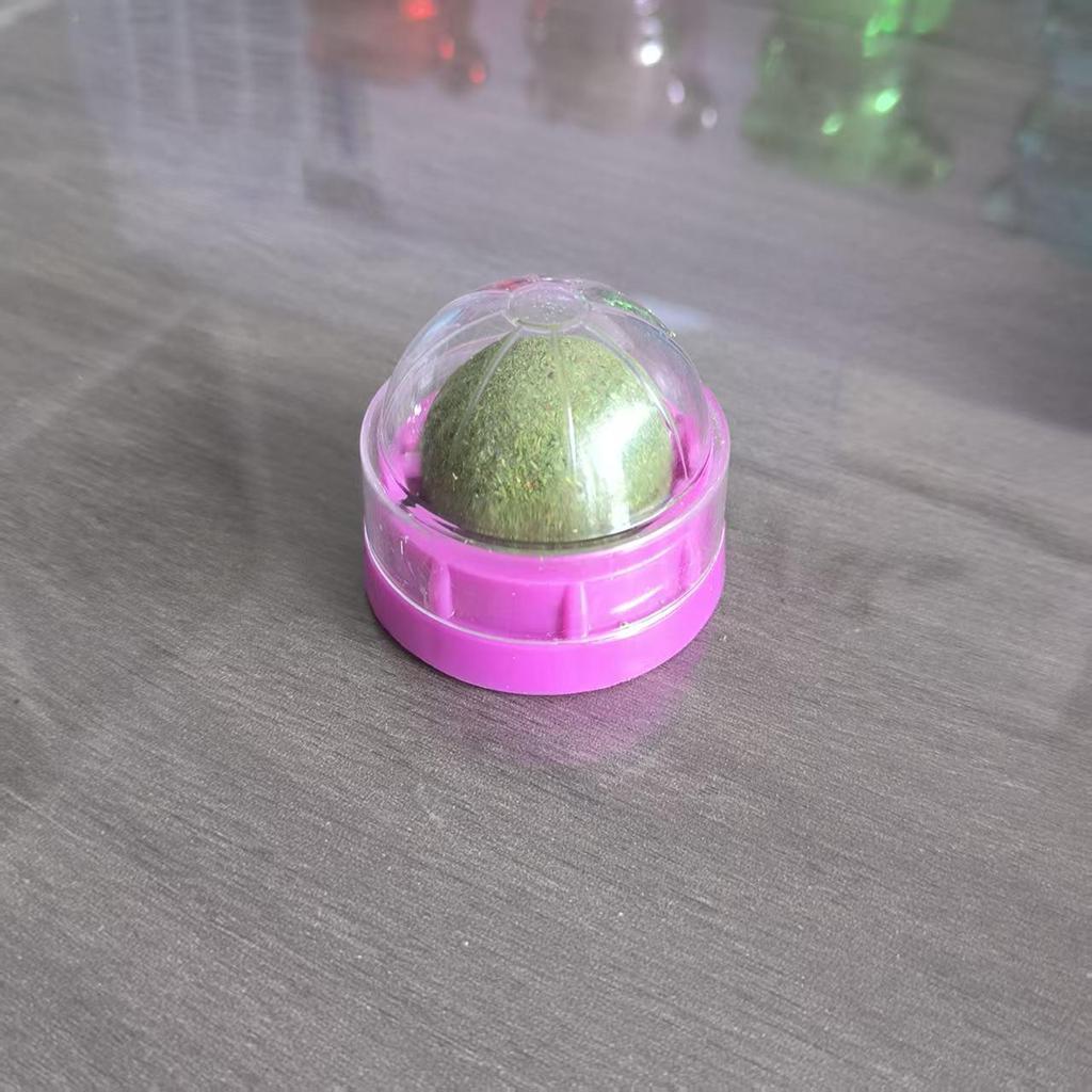 Catnip Ball Toy for Cats: Teething Aid, Bite-Resistant, Boredom Relief, Self-Play, and Lickable Fun