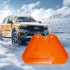 Solxion Car Ice Scraper, Multifunctional Car Snow Shovel Drainer, Snow
