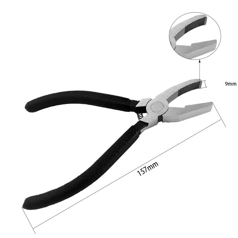 6/8 Inch Model Clamping Pliers Model Tools Adjustable Tiles Nippers Glass Cutter Ceramics Practical Breaker Glass Pliers DIY Too