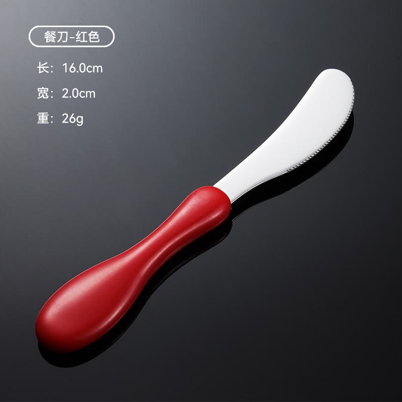 304 stainless steel children's insert handle, gourd handle, knife, fork, spoon, western tableware, mother and baby gifts, portable and