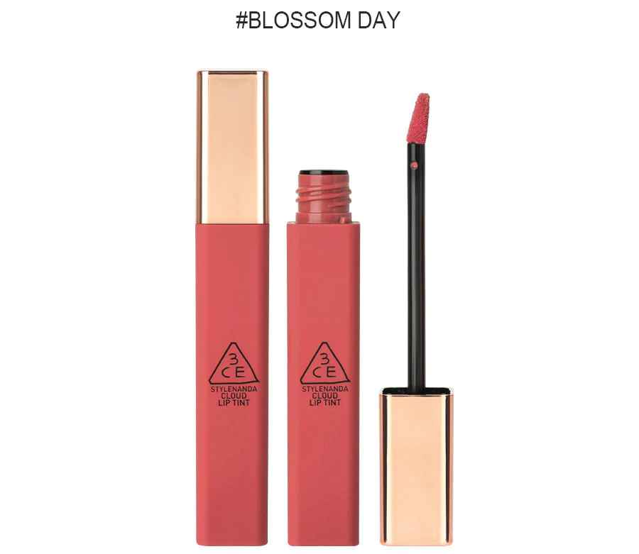 

3CE CLOUD LIP TINT, Стойкость, Увлажнение, Макияж, Kbeauty, Корейская косметика, пробник #BLOSSOM DAY