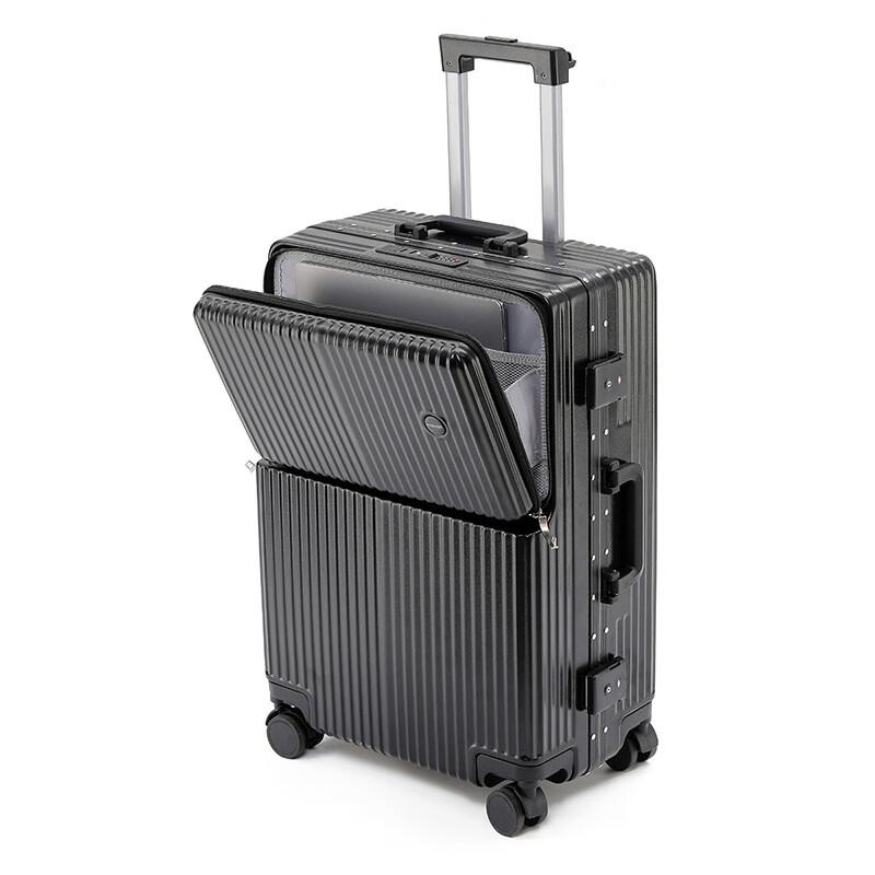 OEING Aluminum Frame Business Luggage 24 inch