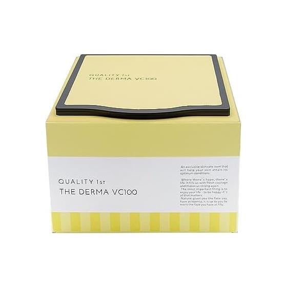 Quality 1st The Derma VC100 (30 pieces) Face Pack Sheet Mask/Pore (Vitamin C) Made in Japan
