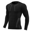2024 Men's Long-Sleeve Quick-Dry Tight-Fit Running Shirt Fitness Wear