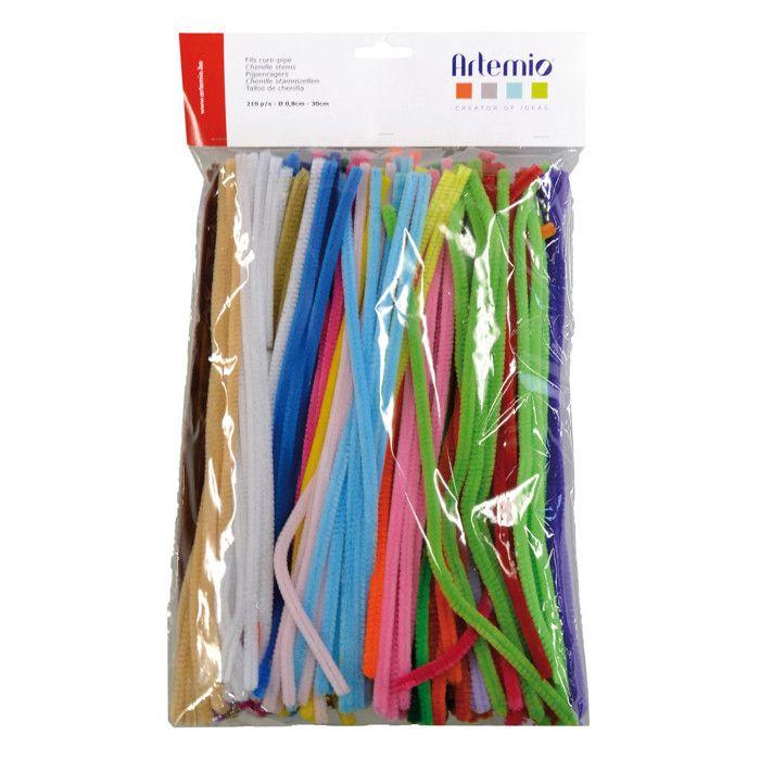 210 FILS CURE-PIPE COULEUR - 30X0.8 CM