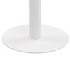 VidaXL Table de bistro Marron clair 80 cm MDF