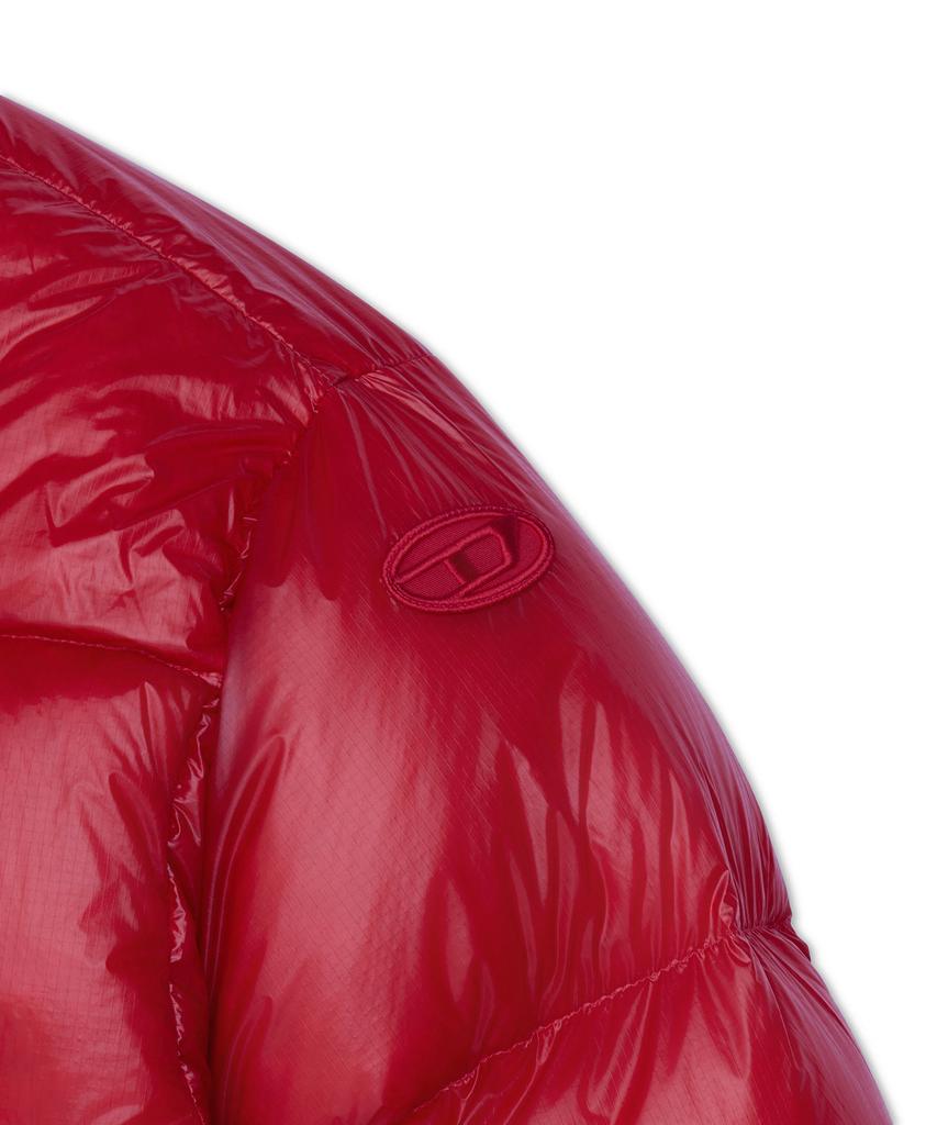 DIESEL W-Warrior Short Padded Jacket - Red / A233900Bkcp42A