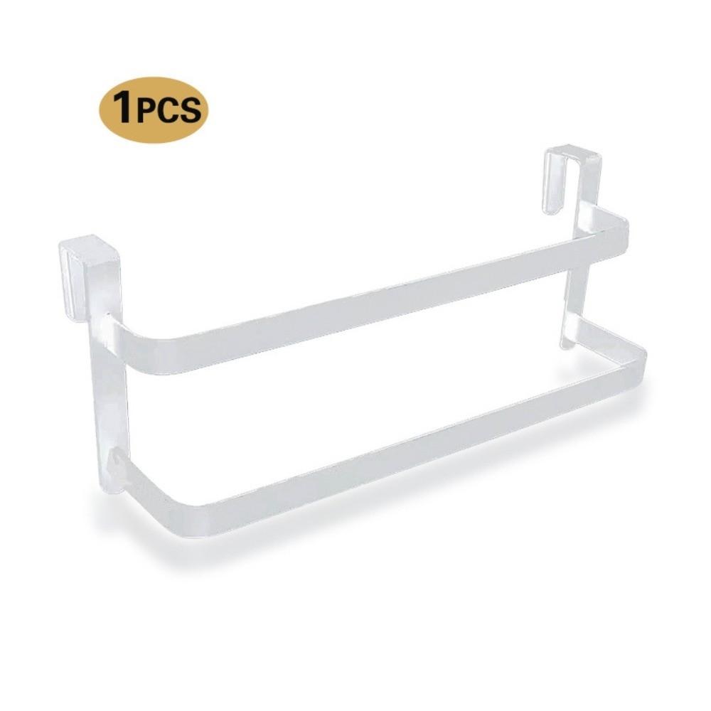 2 Tier Bathroom Towel Rack Multi-scene Wall Mount Towel Bar New No Drill Towel Rack Household