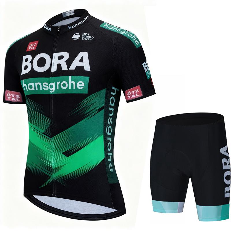 Clothing Bicycle Clothes Set Men's Pants Gel Man Jersey Shorts Complete Summer Laser Cut Team 2026 Summer Breathable Outdoor Sports Cycling Suit Set