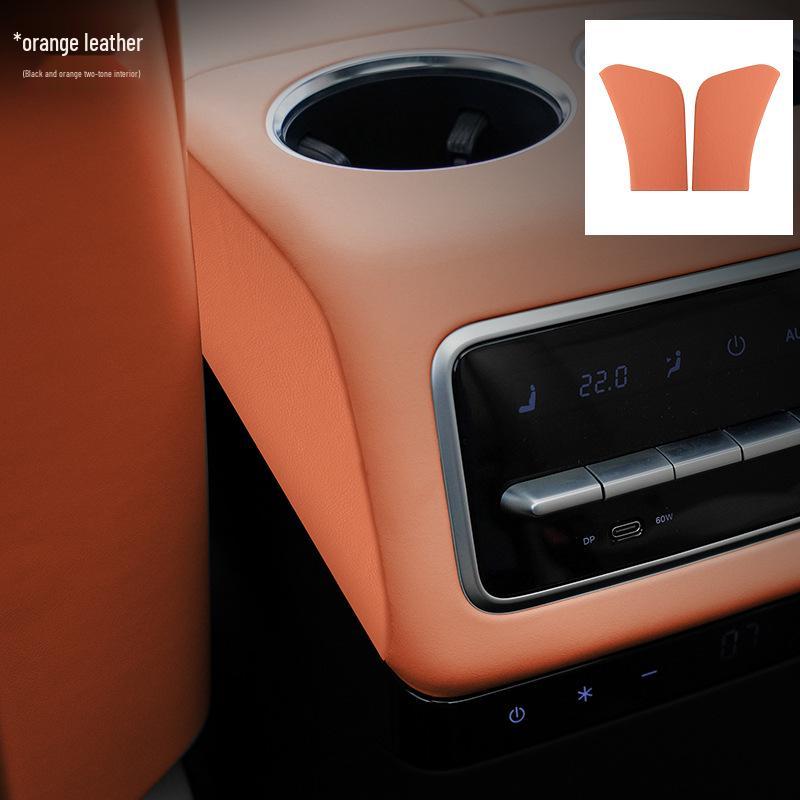 Ideal L8 Original Car Leather Interior Accessories: Central Control Panel, Armrest Box Cover – Same Color Modification.