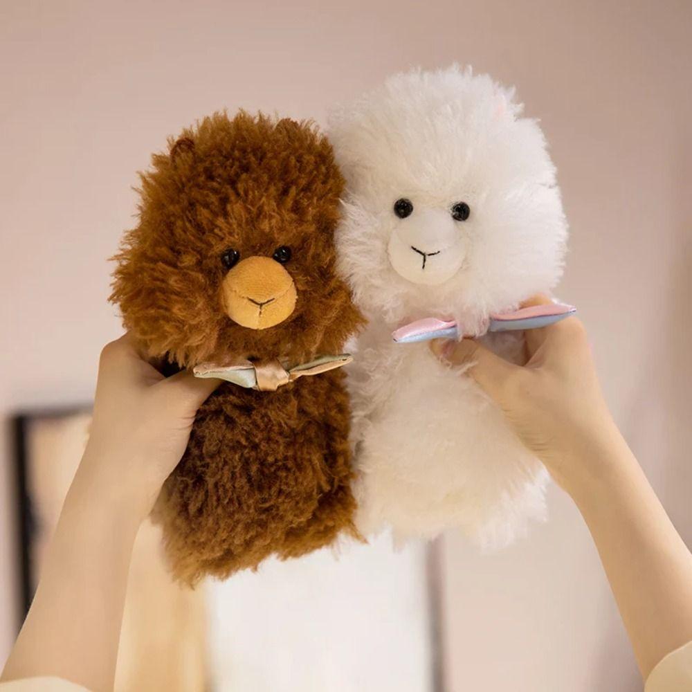 Chubby Face Plush Llama Dolls Soft Animals Stuffed Toys Creative Alpaca Plush Toys  Christmas